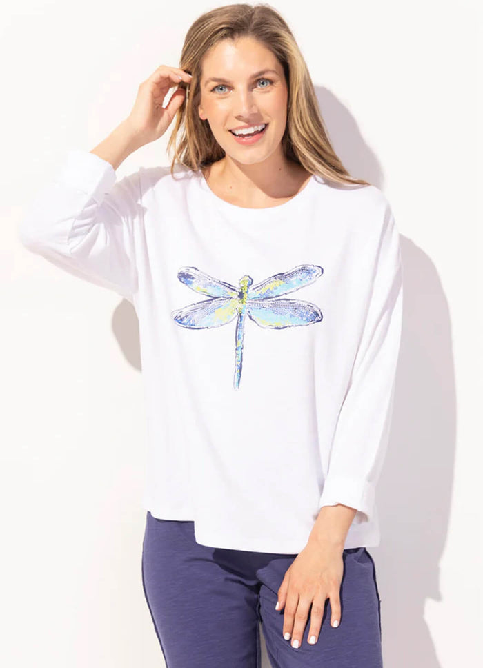 Escape Terry Dragonfly Pullover
