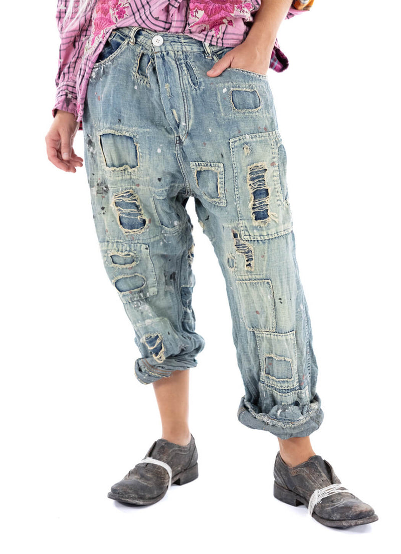 Magnolia Pearl Cotton Linen Miner Denims