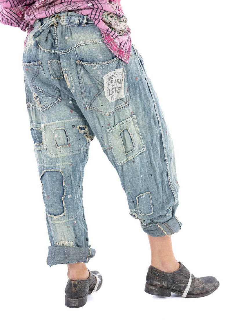 Magnolia Pearl Cotton Linen Miner Denims