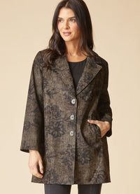 Habitat Luxe Cord Paris Car Coat