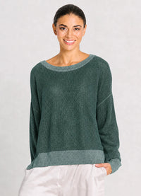 Planet Metallic Mini Seed Stitch Sweater