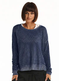 Planet Metallic Mini Seed Stitch Sweater