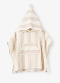 Elegant Baby Cabana Stripe Terry Poncho