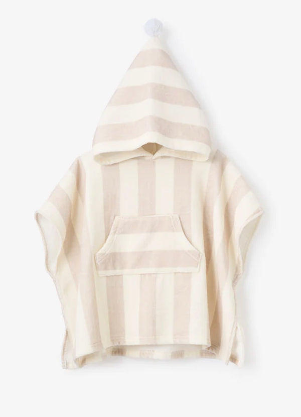 Elegant Baby Cabana Stripe Terry Poncho