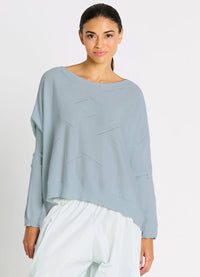 Planet Stitches Boatneck Sweater