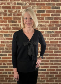 J. Society Tie Front Cardi