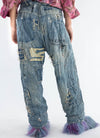 Magnolia Pearl Applique 7 Denim