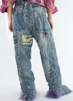 Magnolia Pearl Applique 7 Denim