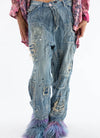 Magnolia Pearl Applique 7 Denim
