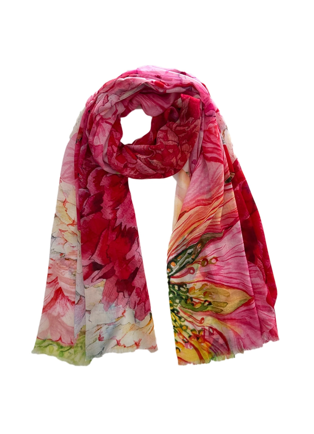 Chinar Peony Scarf
