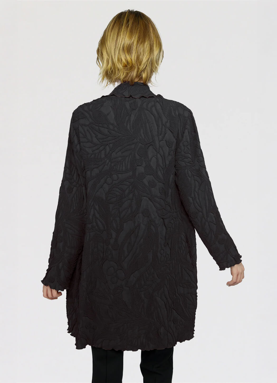 Olivia Sculpted Waterfall Duster