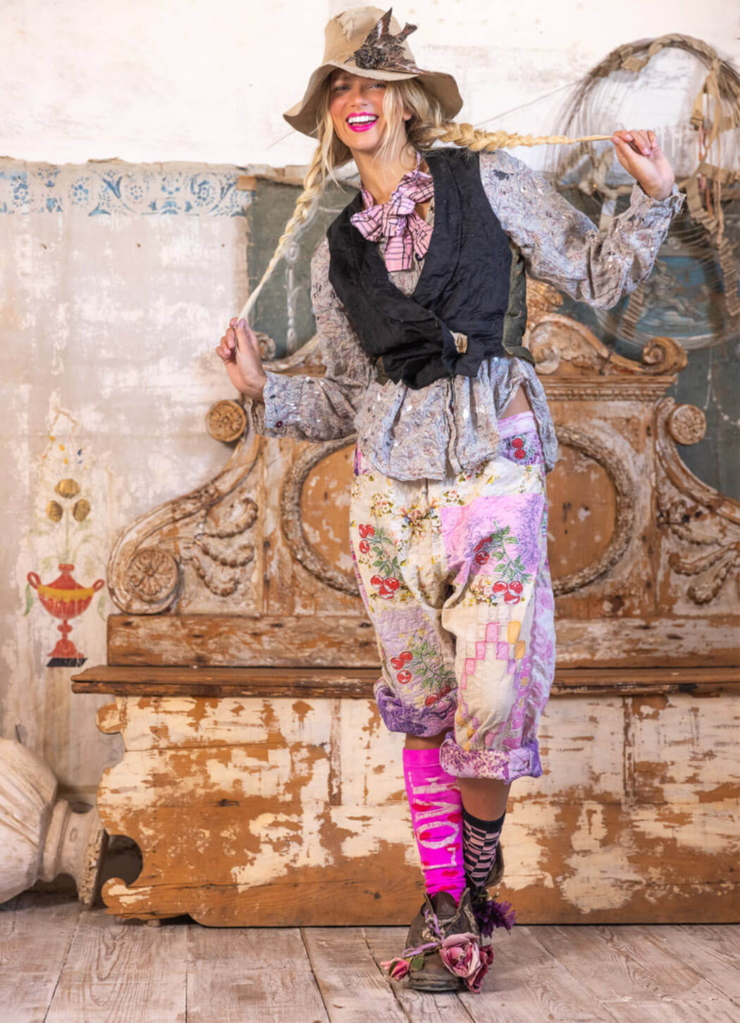 Magnolia Pearl Cosmic Rainbow Miners Pants