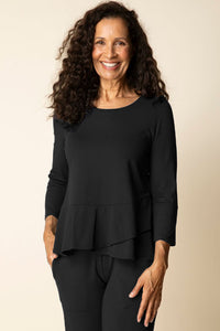 Habitat Core Travel Layered Wrap Top
