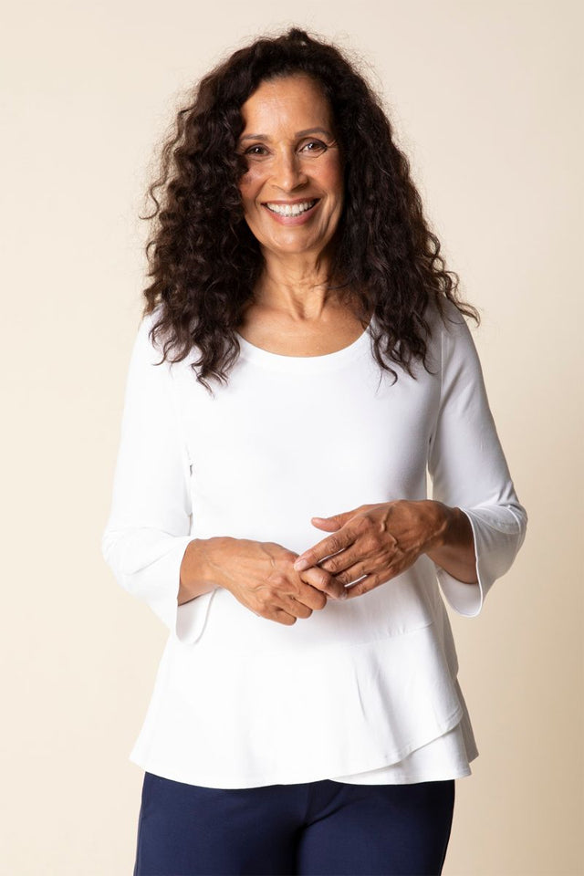 Habitat Core Travel Layered Wrap Top