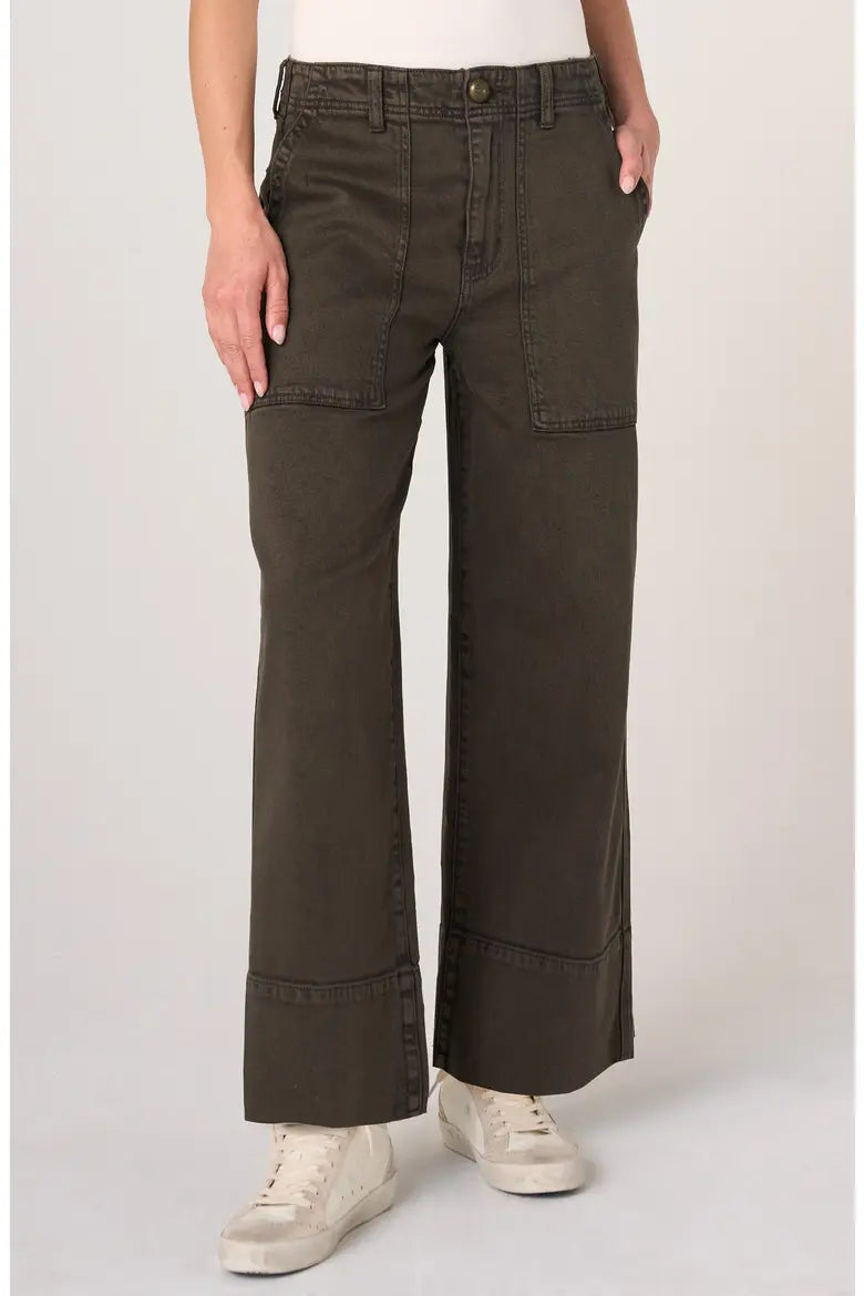 Liverpool High Rise Utility Straight Jeans