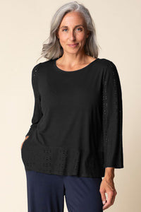 Habitat Eyelet Blooms High Line Top
