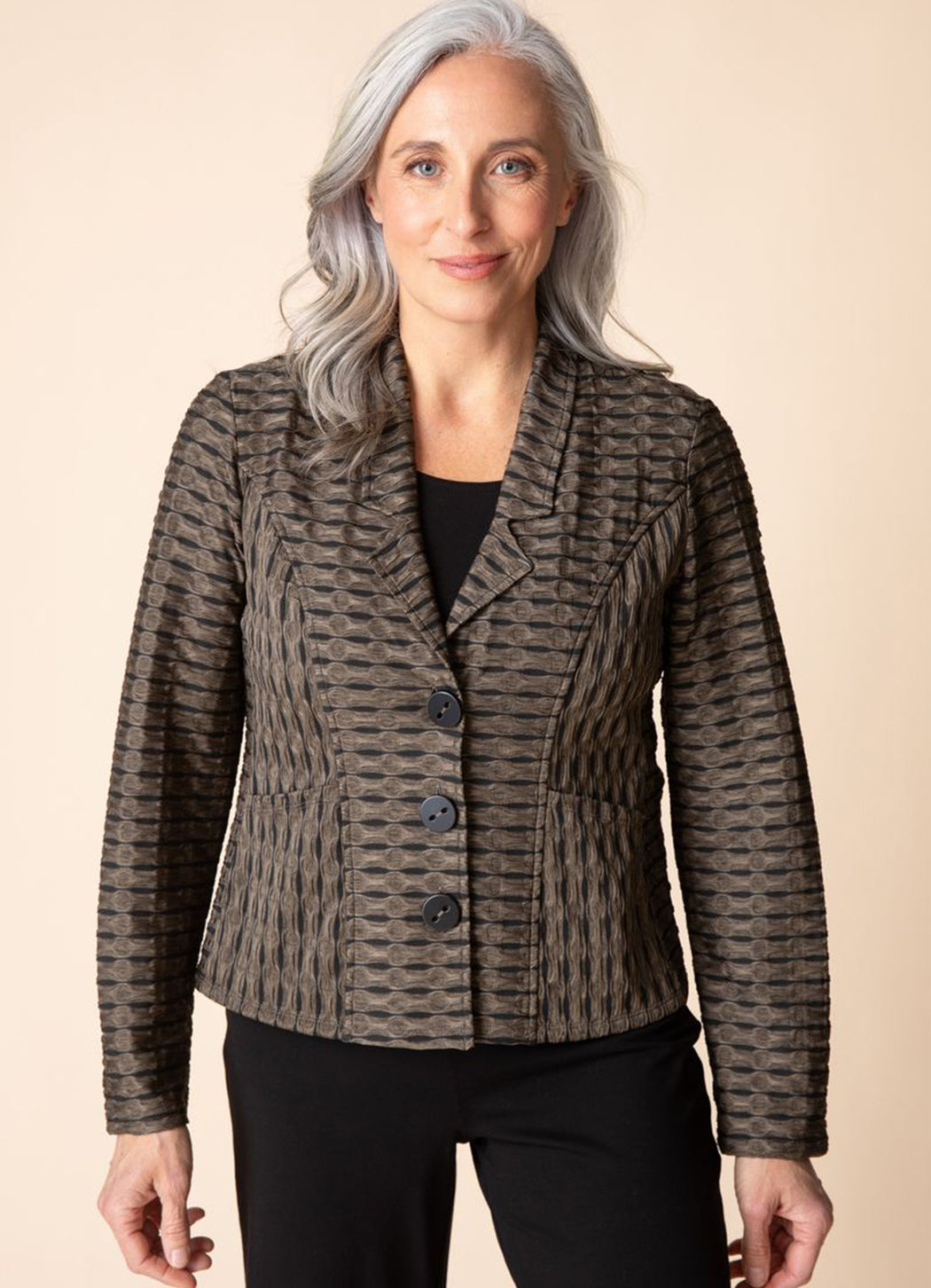 Habitat Newport Knit Seamed Shape Jacket