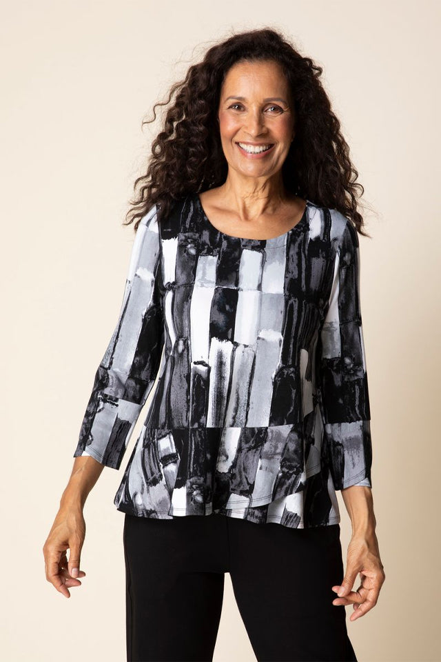 Habitat Core Travel Layered Wrap Top