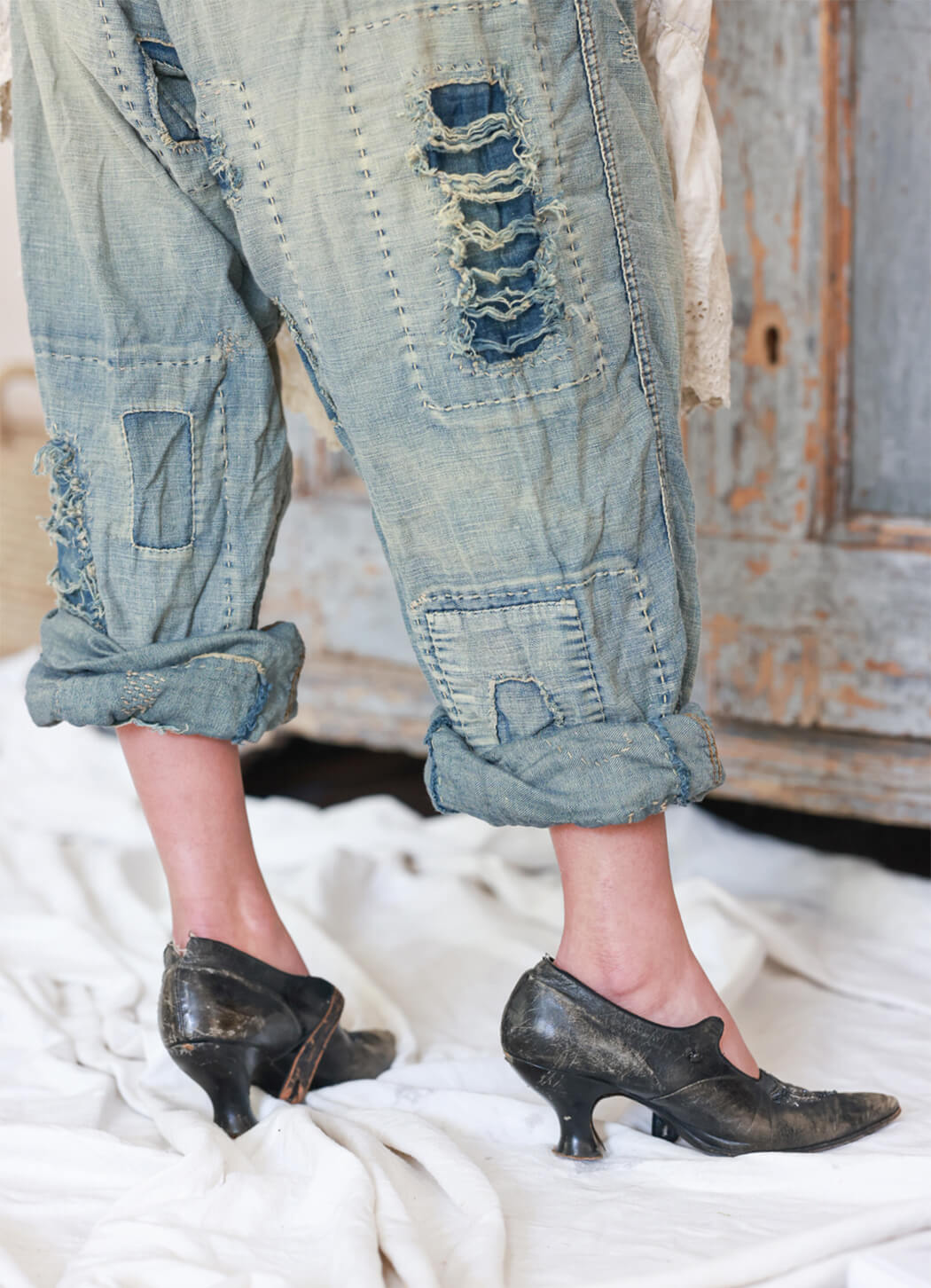 Magnolia Pearl Linen Miner Denims