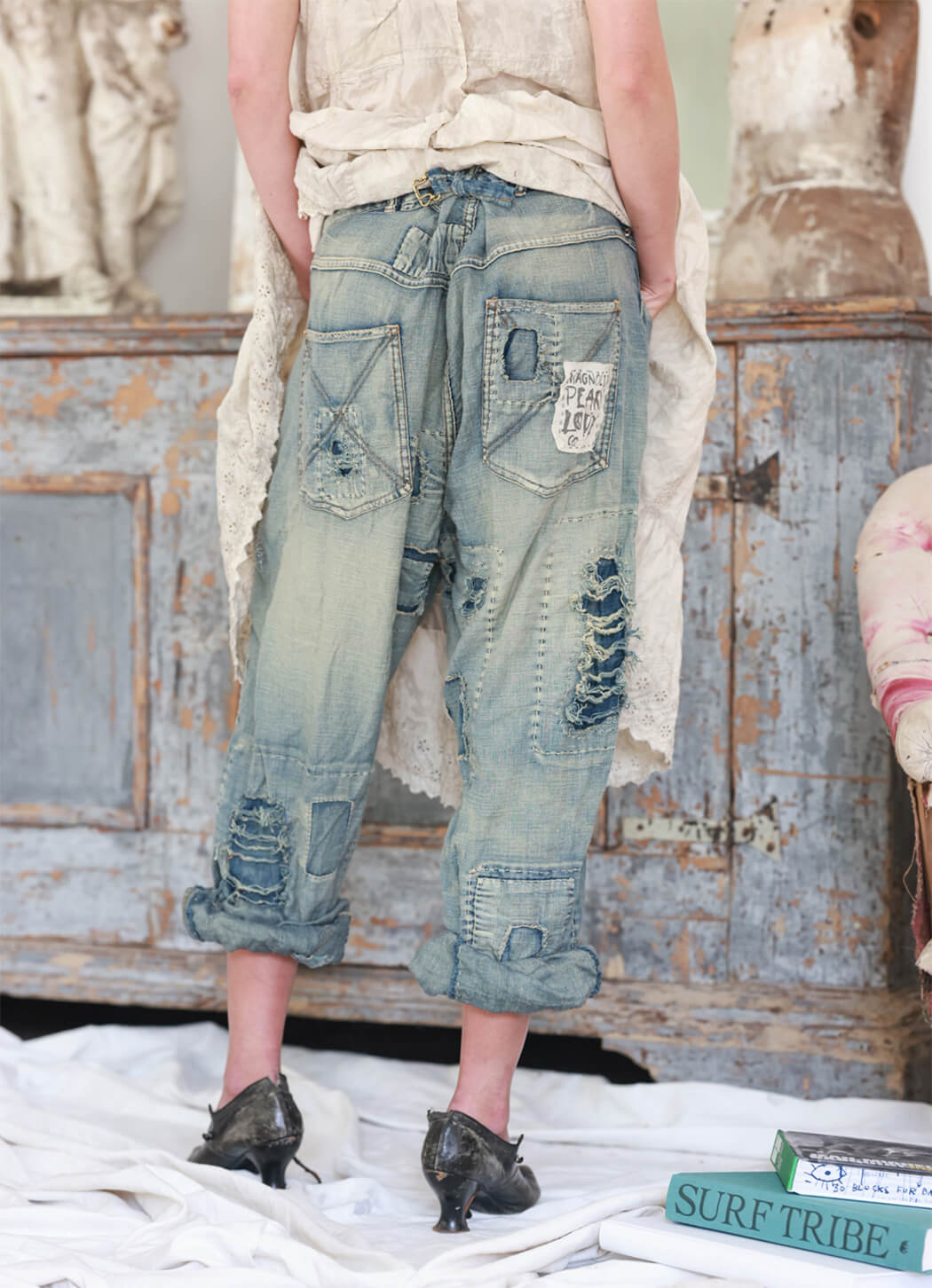 Magnolia Pearl Linen Miner Denims