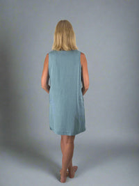 Lulu B Sleeveless Zip Up Dress