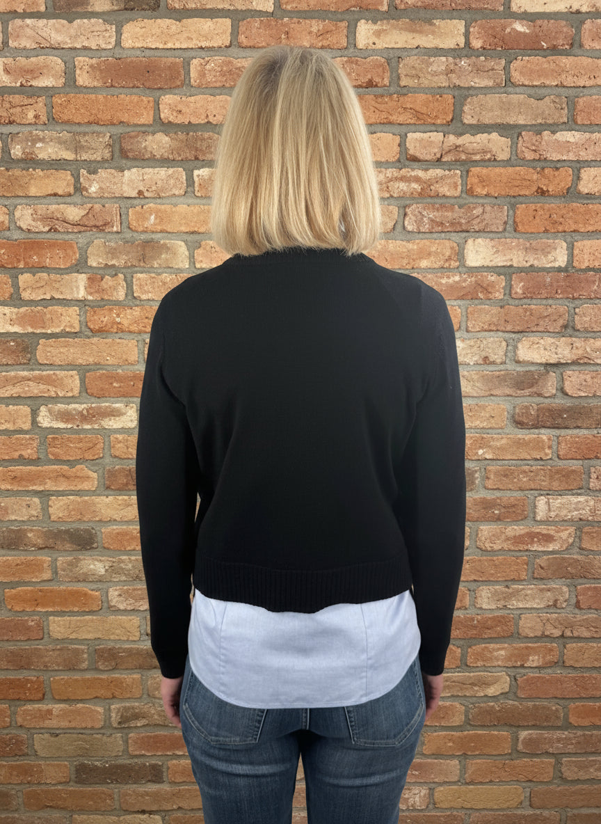 Alashan Cashmere Merino Dana Shrunken Crew