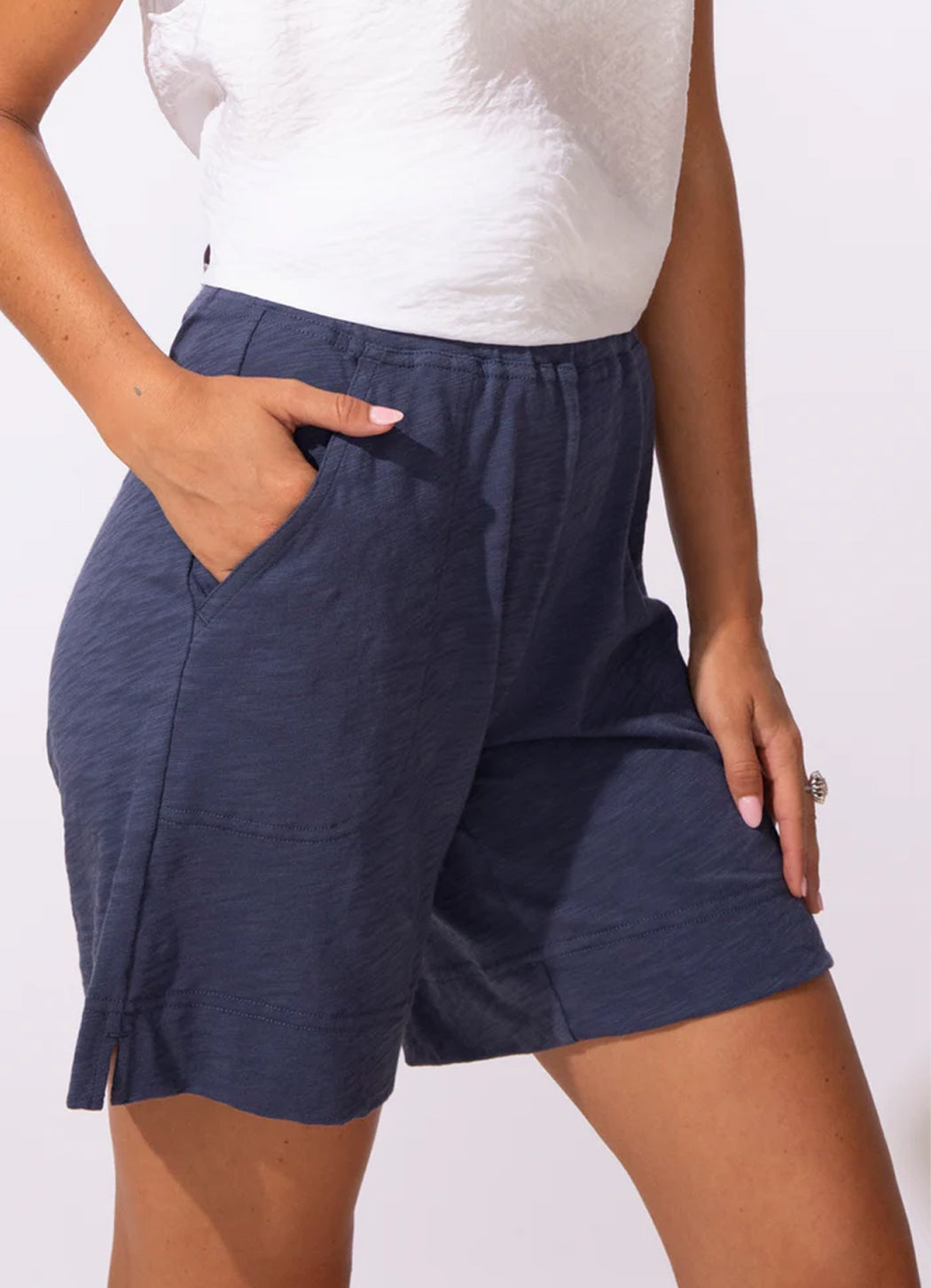 Escape Cotton Slub Short