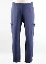 Escape Cotton Slub Pocket Ankle Pant