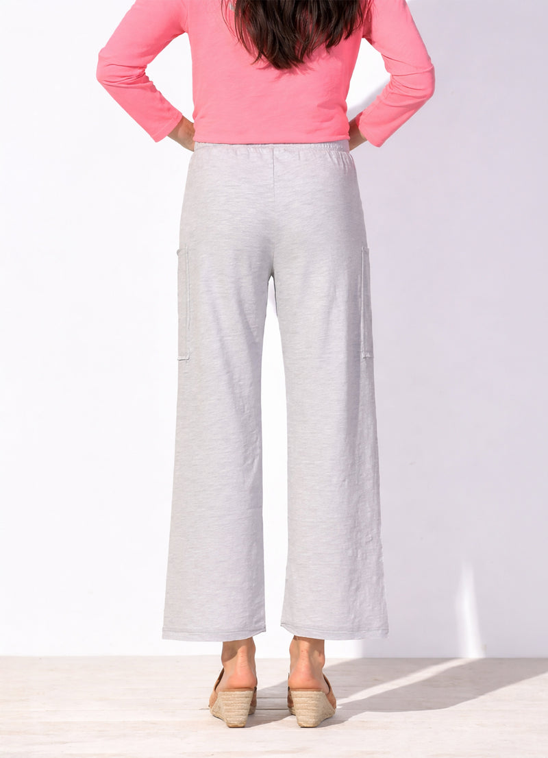 Escape Cotton Slub Pocket Flood Pant