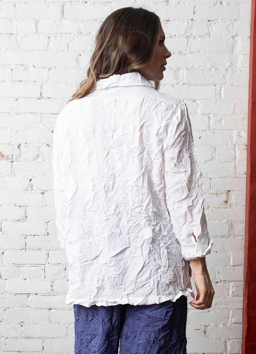 Olivia Crush Travel Scrunch Collar Jacket