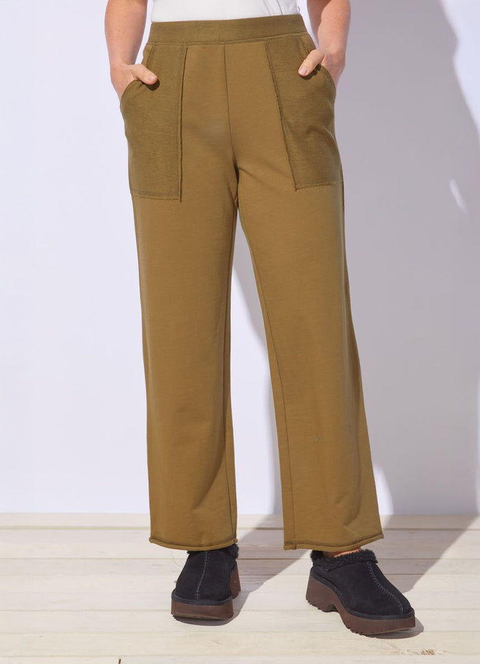 Escape Ocean Front Terry Breezy Ankle Pant