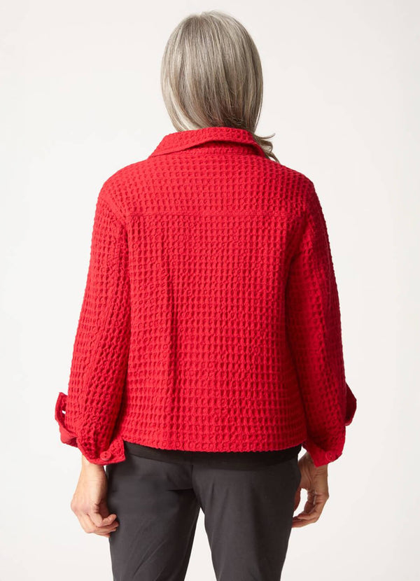 Habitat Washed Honeycomb Shacket