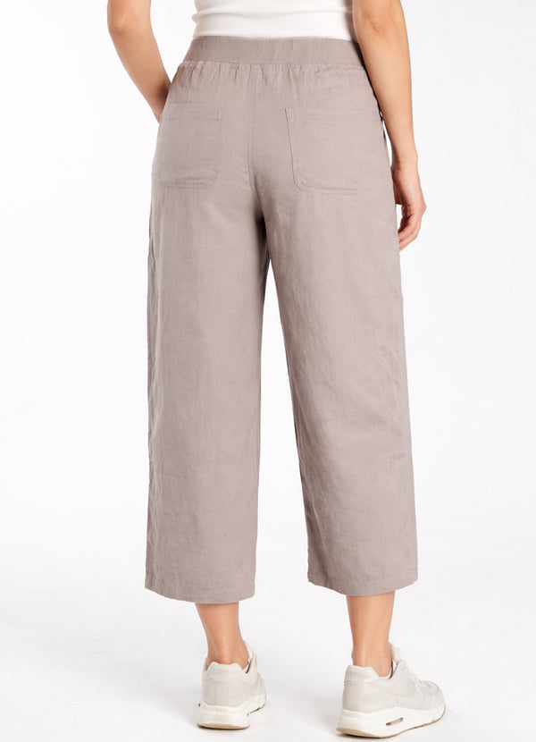 Escape Linen Beach Flood Pant