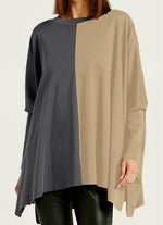 Planet Two Tone Crew Swing Tee