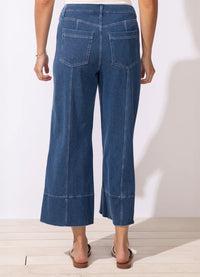 Escape Knit Denim Flood Jean