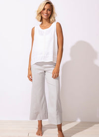 Escape Knit Denim Flood Jean