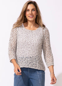 Escape Seasalt Knit Easy Pullover