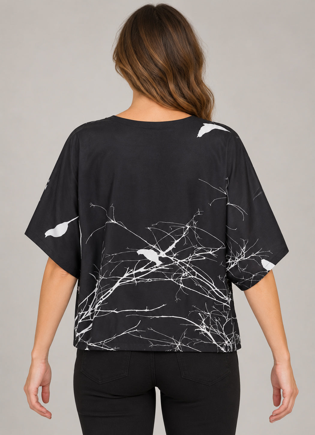 Cocoon Silk Short Top