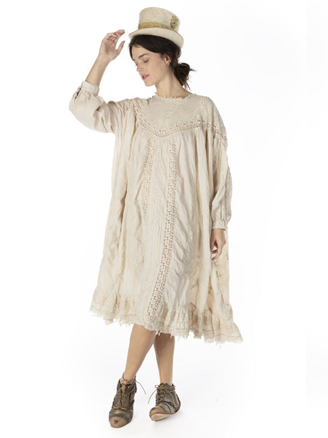 Magnolia Pearl Embroidered Iruka Dress