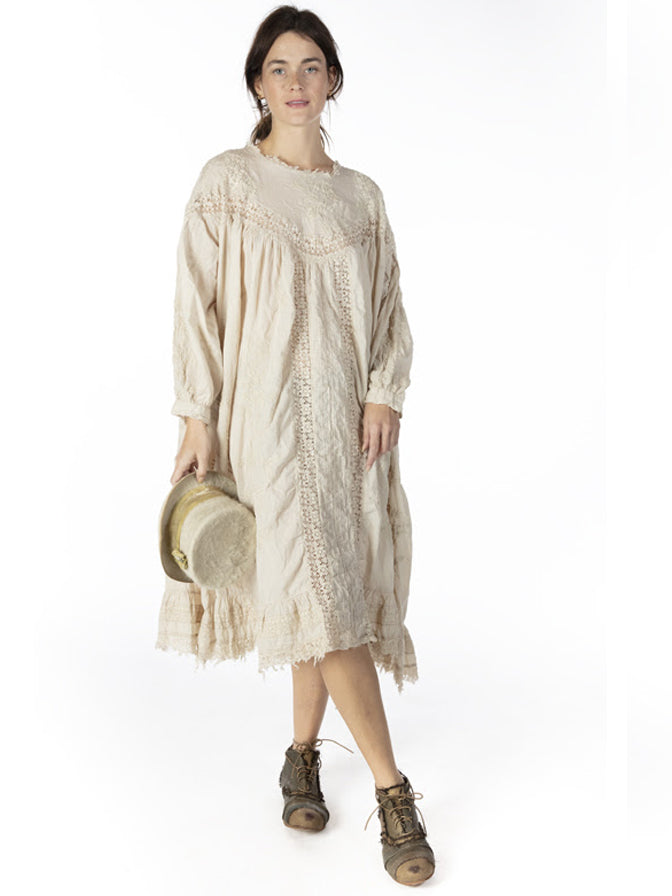 Magnolia Pearl Embroidered Iruka Dress