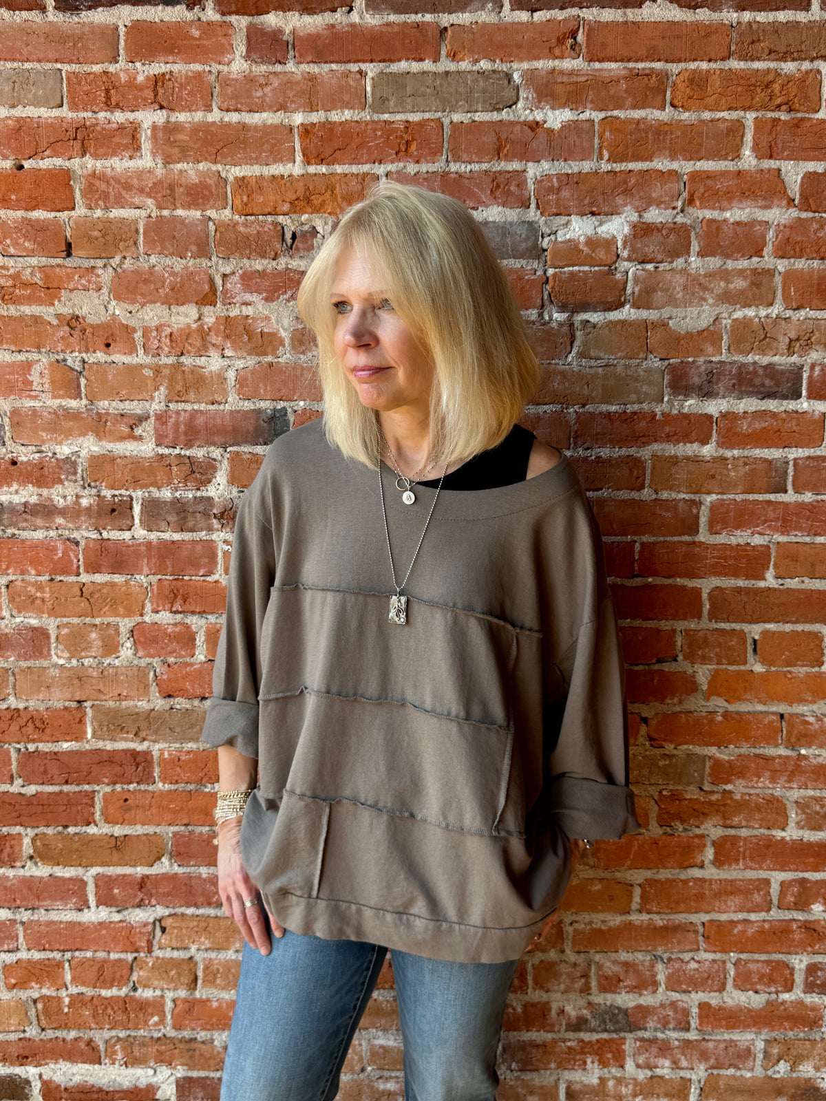 Transparente Vintage Sweatshirt