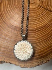 Belle Via Jewelry One-Of-A-Kind Wild Buffalo Flower Necklace