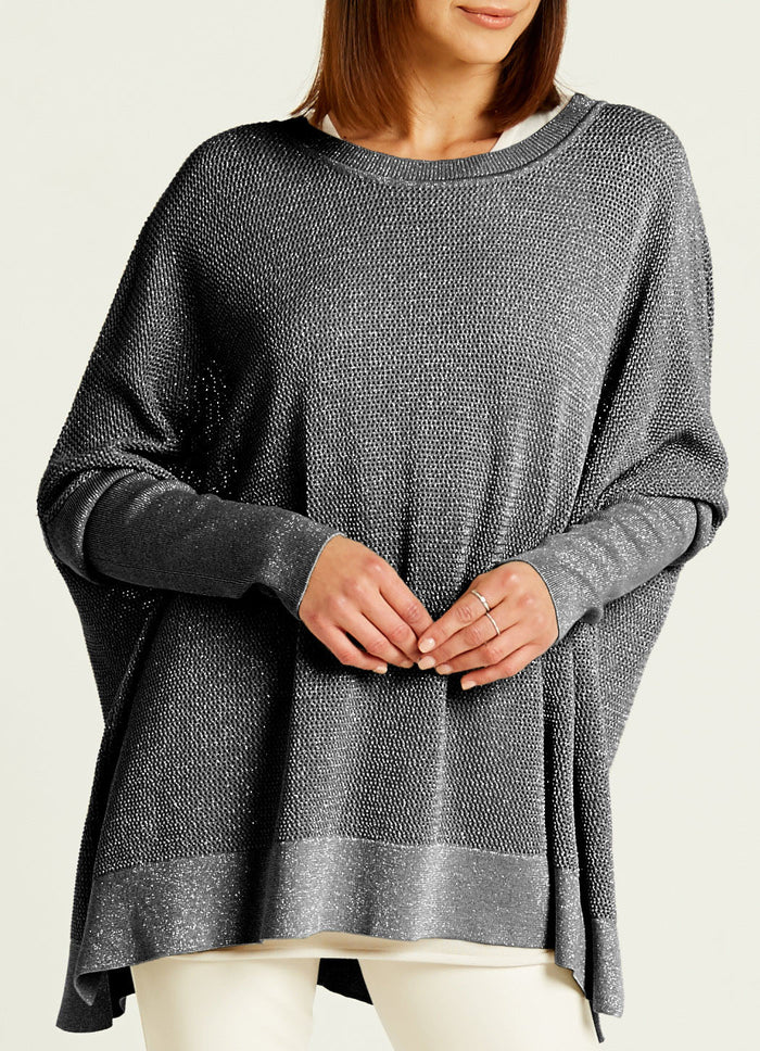 Planet Metallic Seed Stitch Sweater