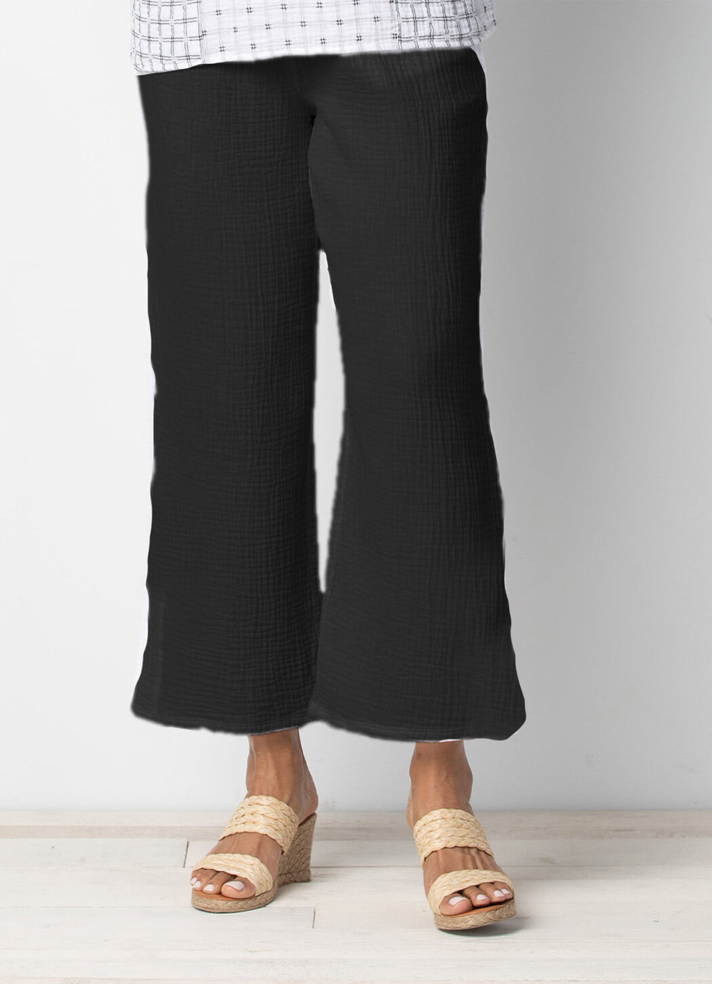 Habitat Double Cloth Easy Crop Pant