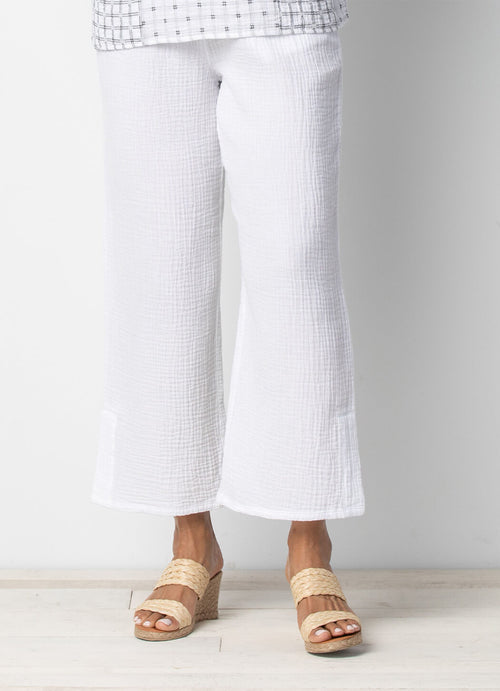 Habitat Double Cloth Easy Crop Pant