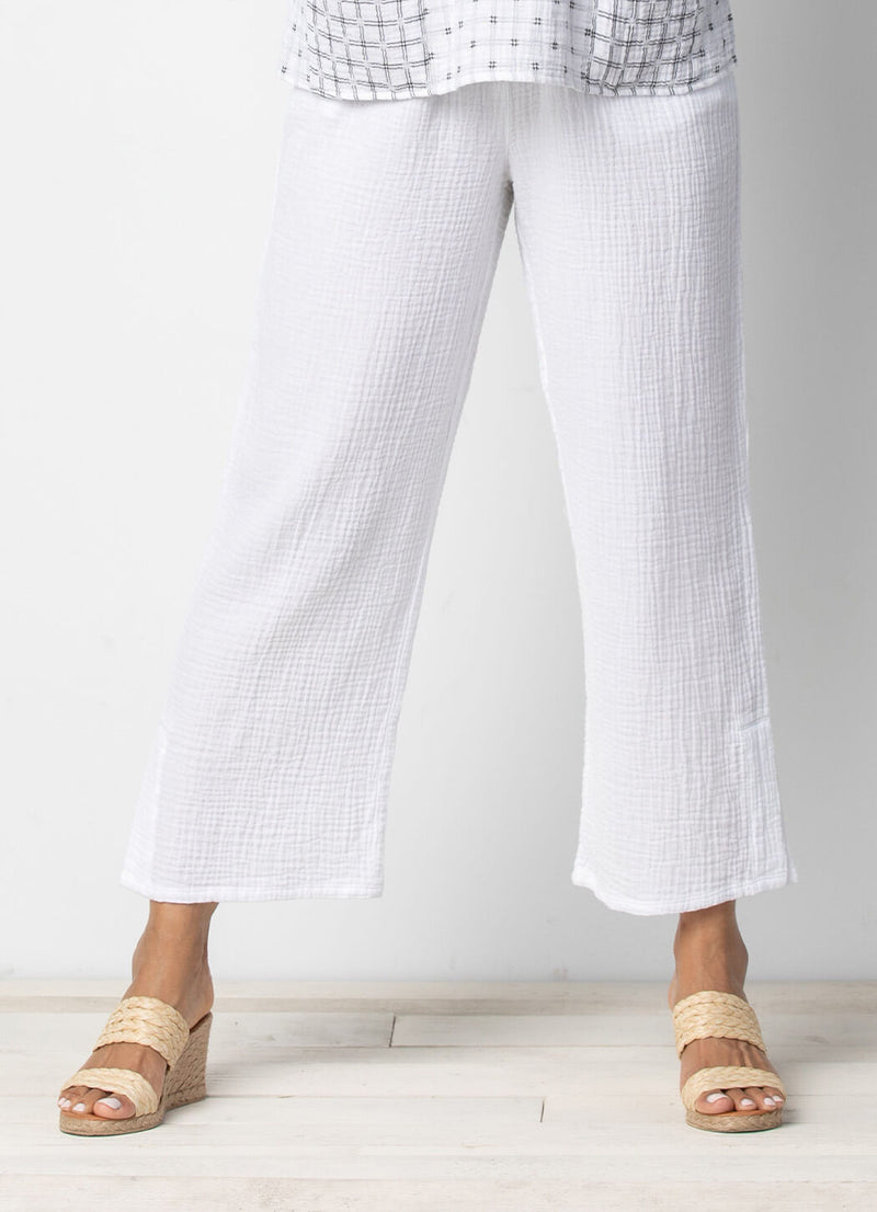 Habitat Double Cloth Easy Crop Pant