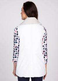Olivia Reversible Taffeta Magnetic Vest