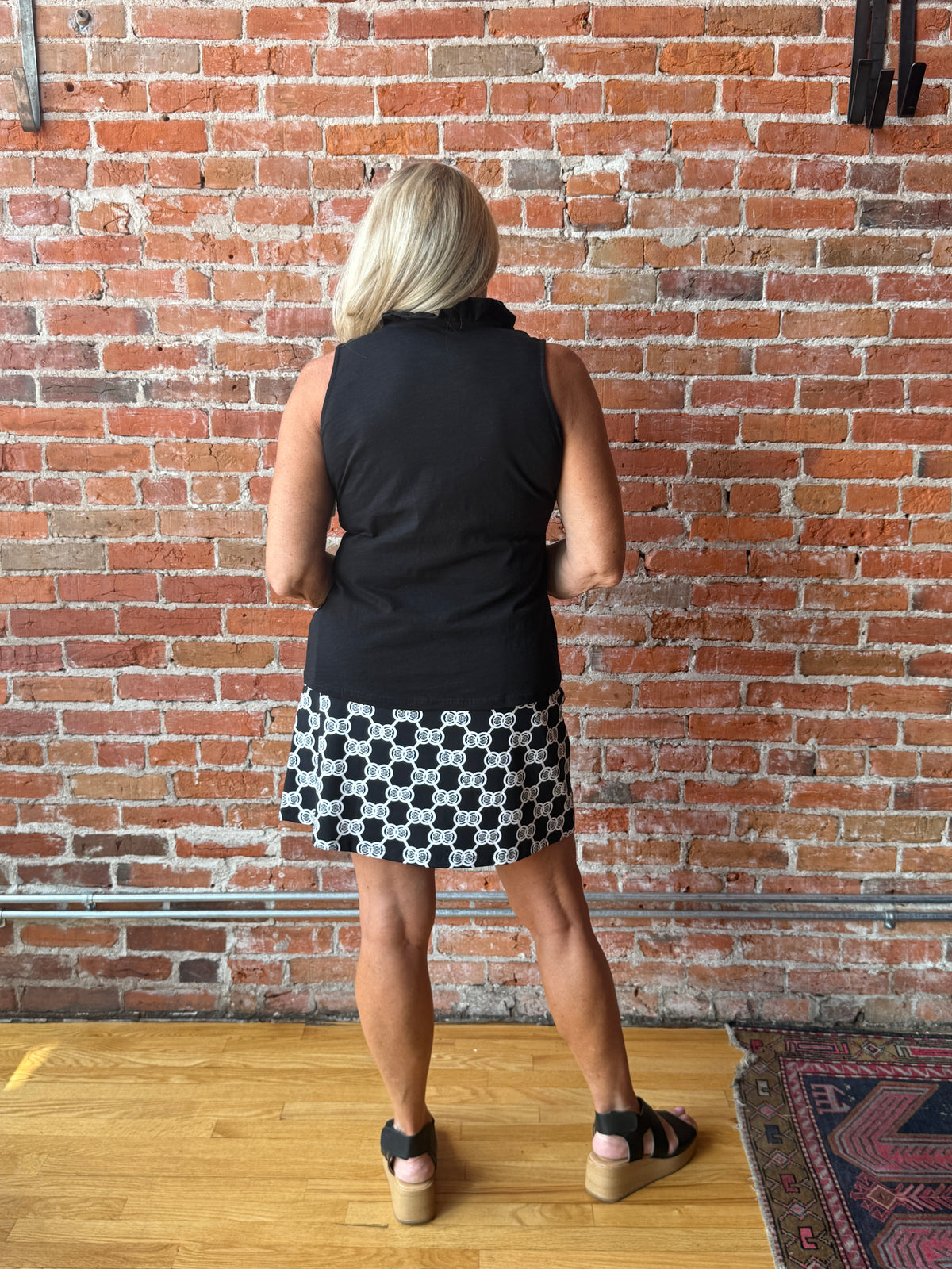 Lulu B Zip Skort