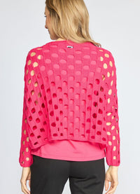 Olivia Open Weave Topper