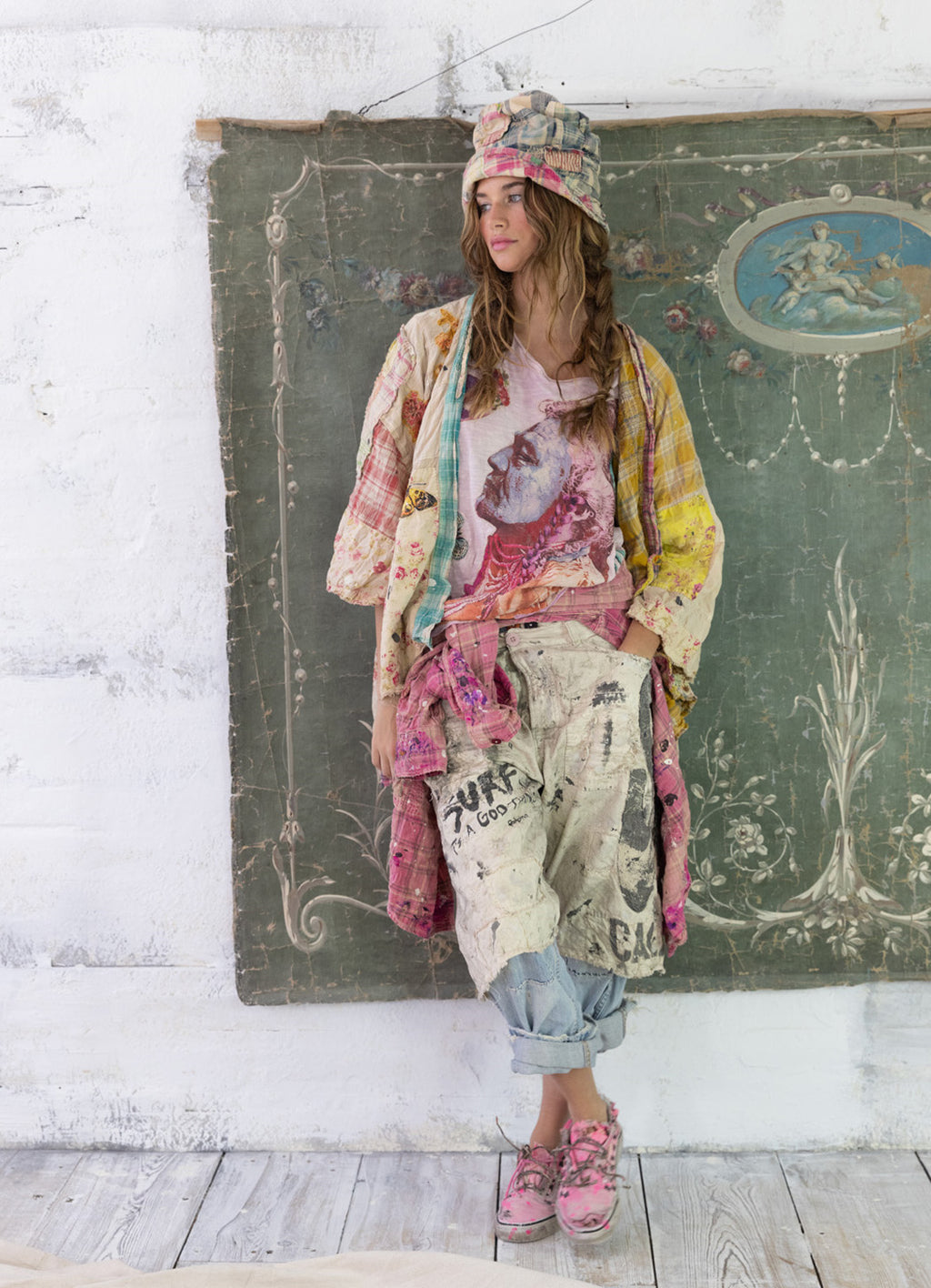 Magnolia Pearl Patchwork Beatix Kimono
